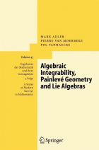 Algebraic integrability, Painlevé geometry and Lie algebras